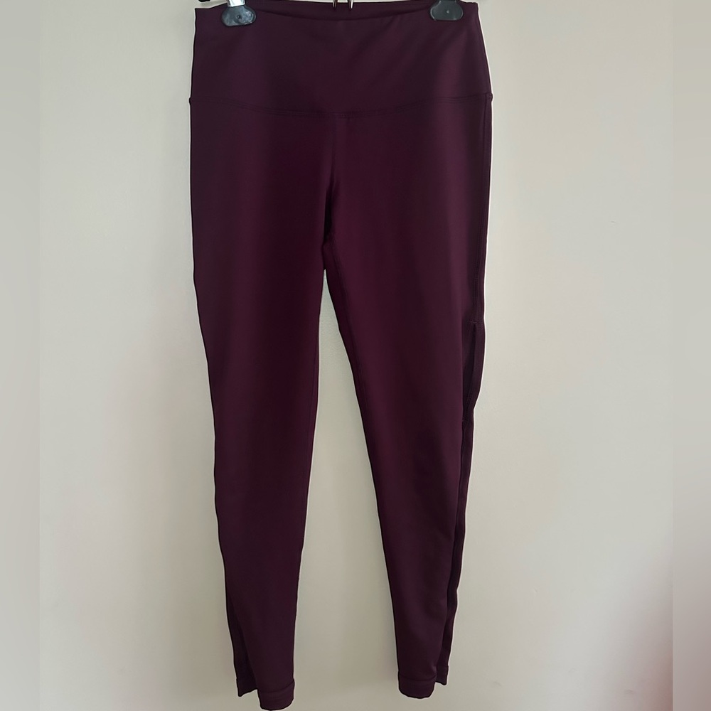 Zella Deep Plum High-Rise Leggings